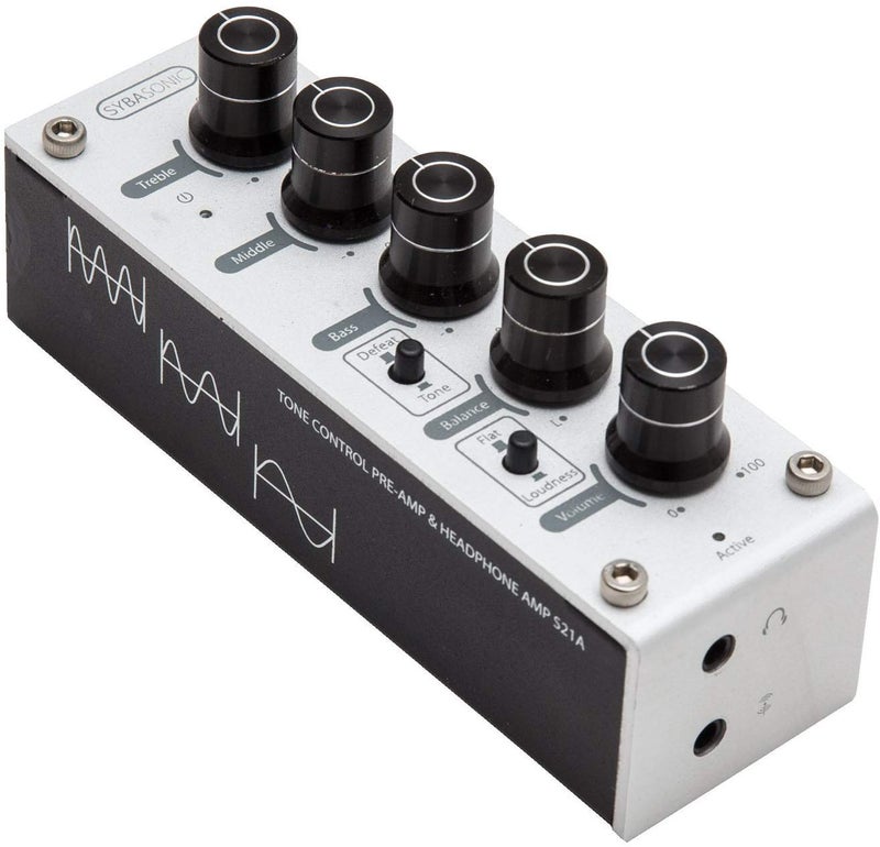 Syba Sonic SD-DAC63106 Stereo 3 Band Tone Control Pre-amp and Headphone Amplifier - Image 2