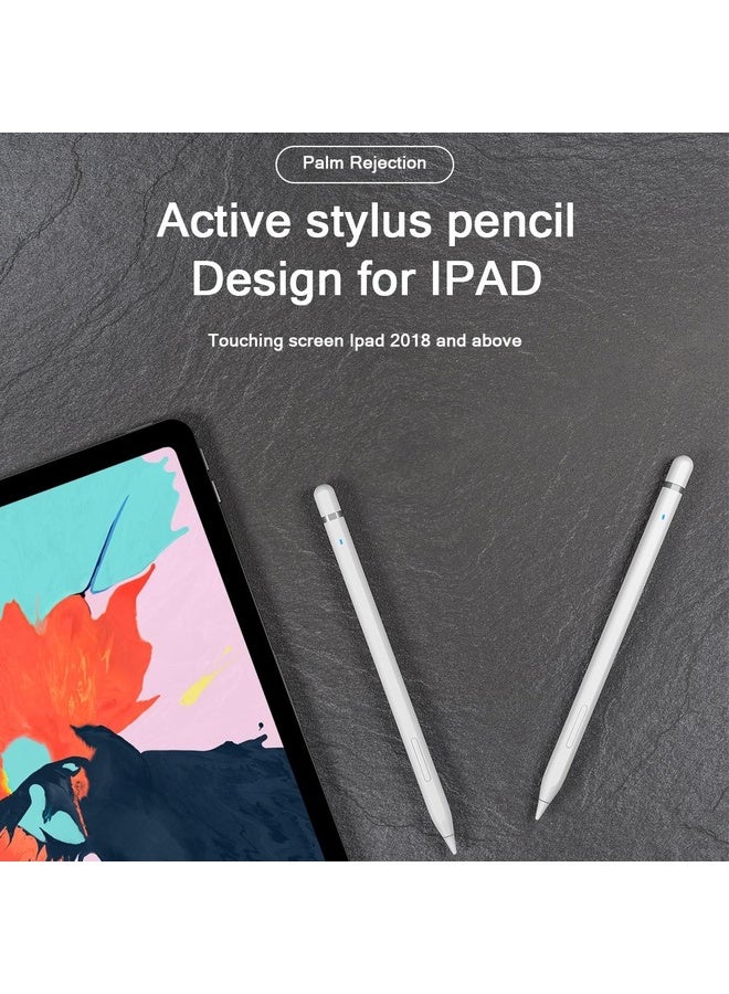 HuHa JD50 Bluetooth Active Stylus Pencil with Palm Rejection for iPad After 2018 Version - Image 2