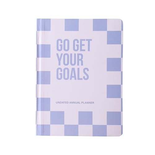 PAPBOO Undated Happiness Planner Hardbound | 115 GSM | 21.5 × 15.5 cm | 242 Pages | Weekly Spreads, Monthly Reflection, Habit Tracker, Expense Tracker & Project Planner(Goals) - Image 1