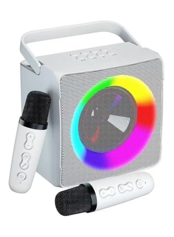 ELTRAZONE SD-508 Home & Outdoor Portable Bluetooth Speaker with Dual Wireless Microphones – Powerful Sound, Waterproof, Long Battery Life, Ideal for Karaoke, Parties, and Events  - Image 1