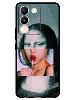 Protective Case Anti Scratch Shock Proof Bumper Cover For Vivo V29e Mona Lisa 2