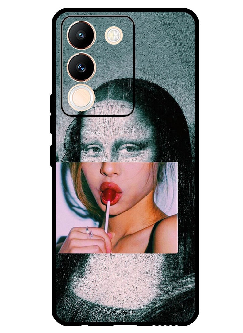 Theodor - Protective Case Anti Scratch Shock Proof Bumper Cover For Vivo V29e Mona Lisa 2 - Image 1