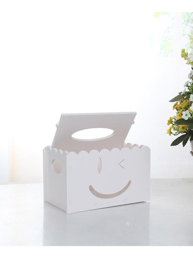 fashionhome New Bathroom Tissue Box Hollow Pattern Design  - Image 2