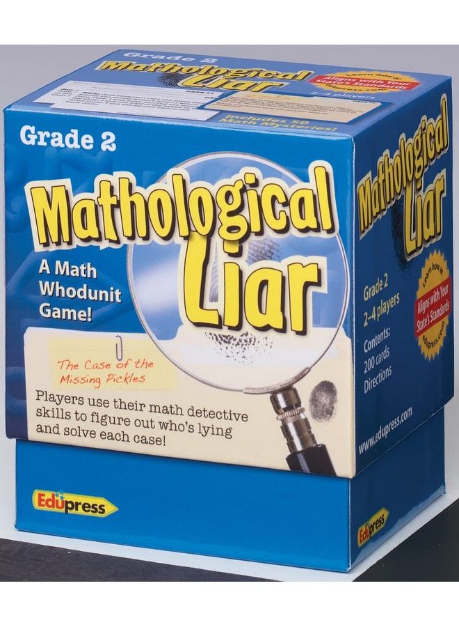 Edupress Mathological Liar Game Grade 2 (Ep63395) - Image 1