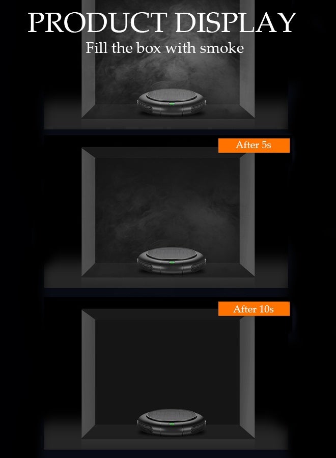 DUNISO Car Ionizer Air Purifier, USB Air Freshener, Portable Vehicle Air Purifier with USB Charging 2 Modes and 3 Speeds, Filters for Pollution, Odors, Gases, Car Fumes, Viruses, Great for Travel or  Commute - Image 5