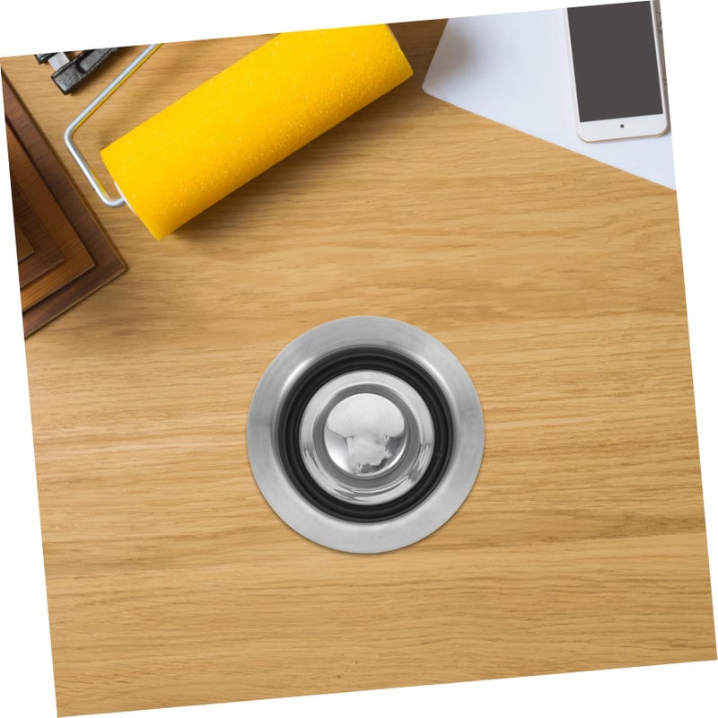 Sink Drain Rack Strainer Flange Stopper Garbage Disposal Stainless Steel - Image 5