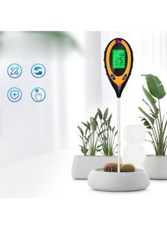 NIBEMINENT LCD Soil Tester Automatic Shutdown Sensitive Probe Soil Moisture PH Temperature Humidity Meter Light Meter  - Image 4