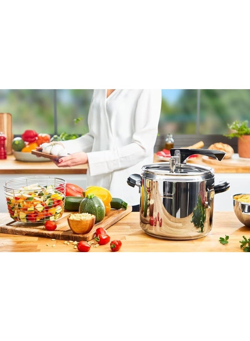 12L Manual Pressure Cooker – Large Capacity Pressure Cooker for Fast Food Preparation – Suitable for Everyday Use - Image 5