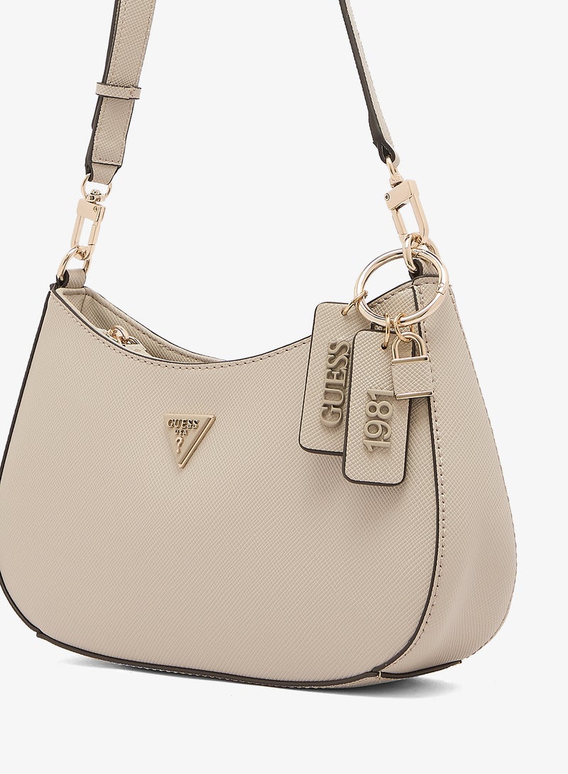 GUESS Noelle II Top Zip Shoulder Bag - Image 3