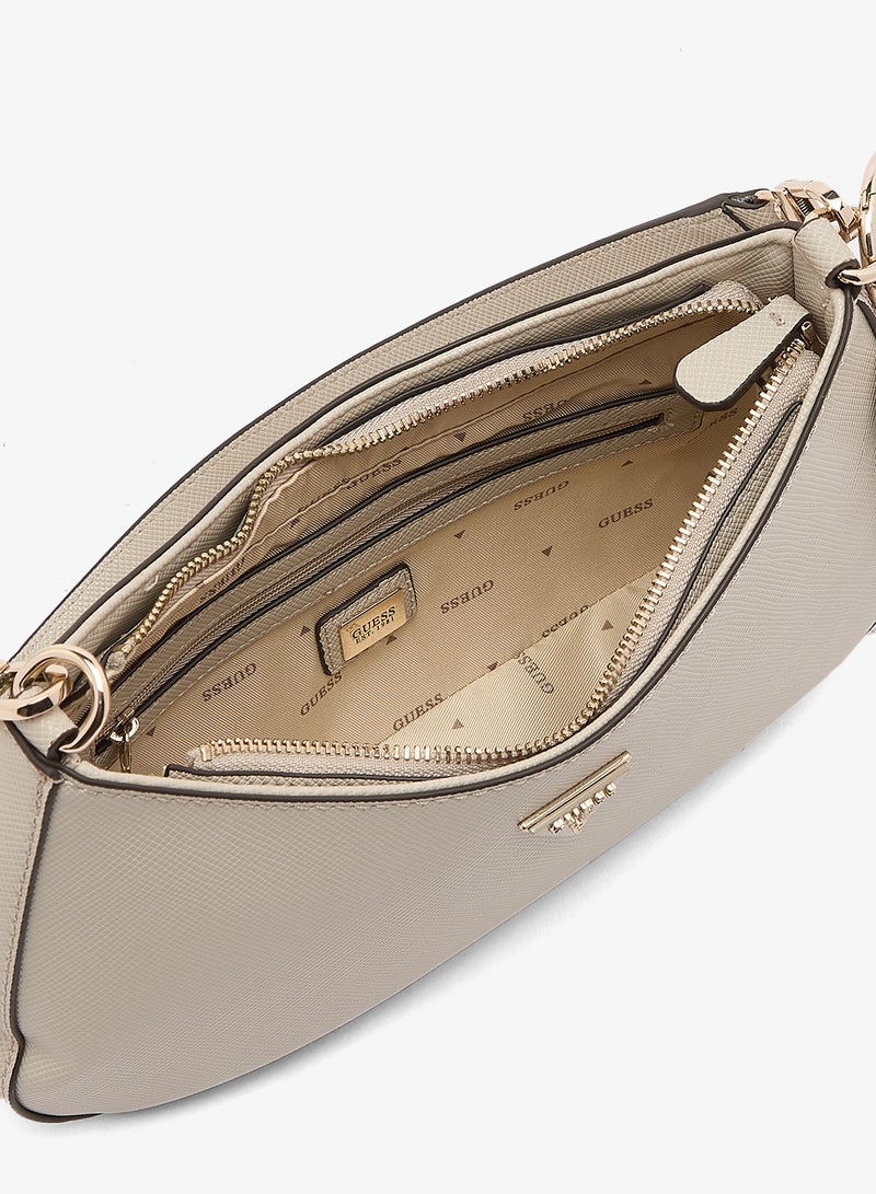 GUESS Noelle II Top Zip Shoulder Bag - Image 4