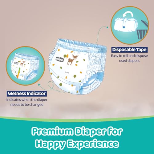 Chicco Comfy-Pro Pant Style Baby Diapers | Anti-bacterial benefits | Ultra Soft & 12hrs protection | Wetness indicator & Disposing Tapes - XL, 36 Count, 12-17 Kg - Image 3