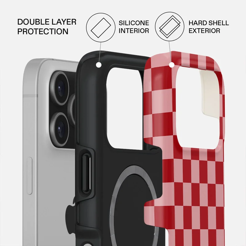 BURGA iPhone 17 Pro Cheerleader Premium Case Compatible with Hybrid Dual-Layer Hard Shell + Silicone Protection - Scratch-Resistant Shockproof Mobile Cover