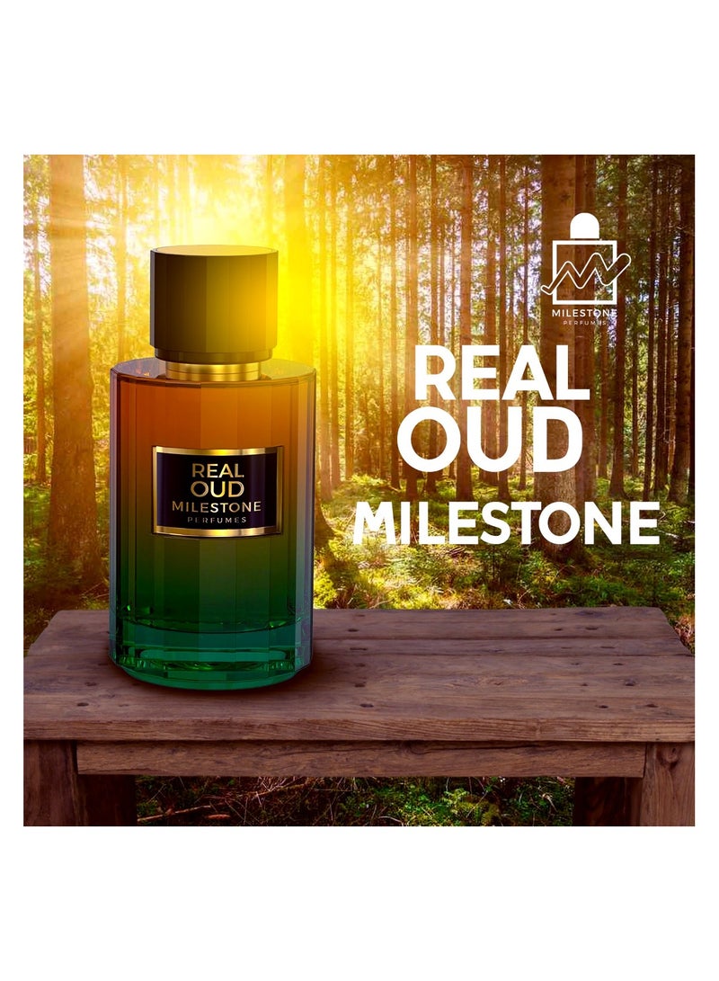 Milestone Real Oud Unisex EDP 100ml - Image 2