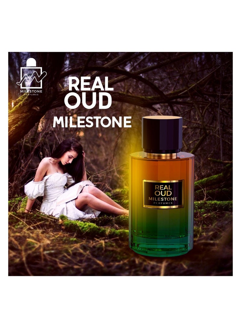 Milestone Real Oud Unisex EDP 100ml - Image 3