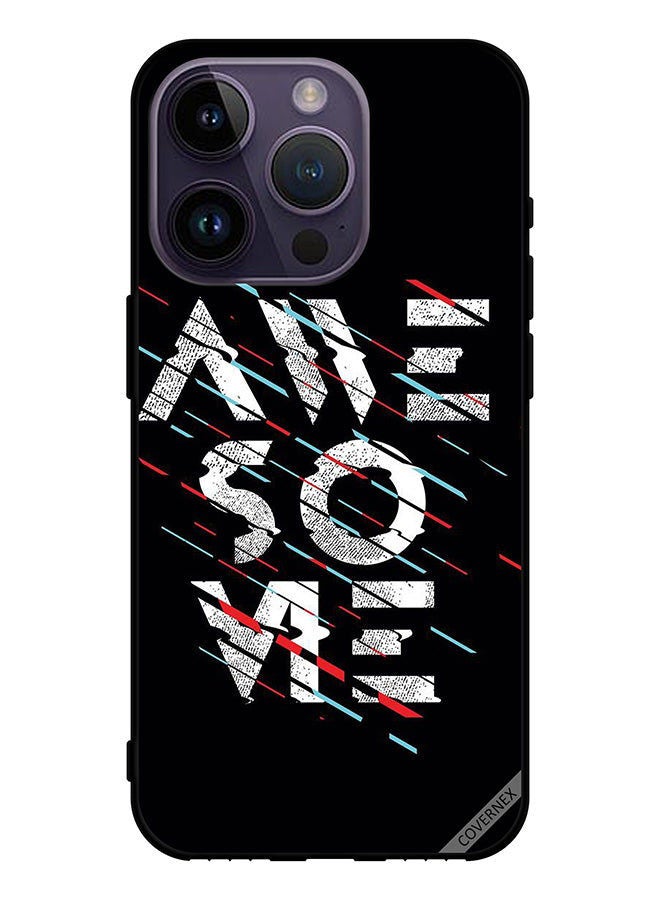 Covernex Protective Case Cover For Apple iPhone 14 Pro Awesome Photgraphy Of Nature In Round Glass - Image 1