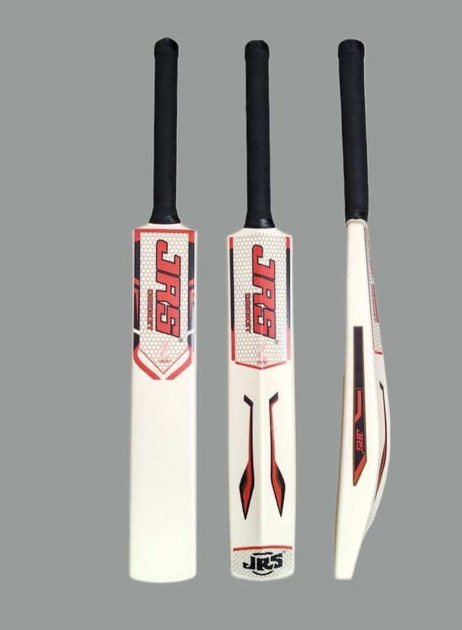 جي ار اس مجموعة مضرب كريكيت JRS الممتاز مع كرة تنس للأطفال، مضرب خشبي احترافي من خشب الصفصاف مع كرة تنس، معدات رياضية للتدريب (مقاس 3 للأعمار من 6 إلى 9 سنوات) - Image 3