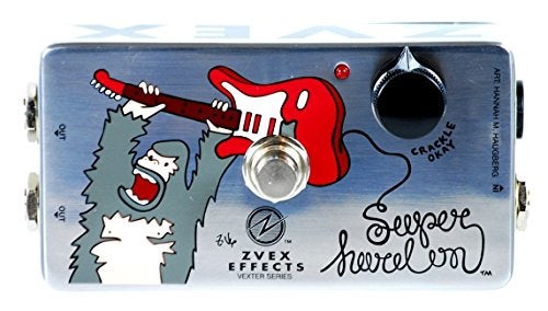 ZVEX Effects Super Hard On Vexter Series Ultra High-Impedance Preamp Boost Guitar Pedal - Image 5