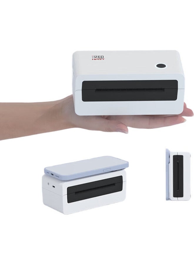 Hprt N31D Thermal Label, Single-Sheet Express Delivery Label, Electronic Shipping Label, Convenient High-Speed Express Warehouse Logistics Takeout Barcode, Self-Adhesive Commercial Printer, Single-Unit Version - Image 1