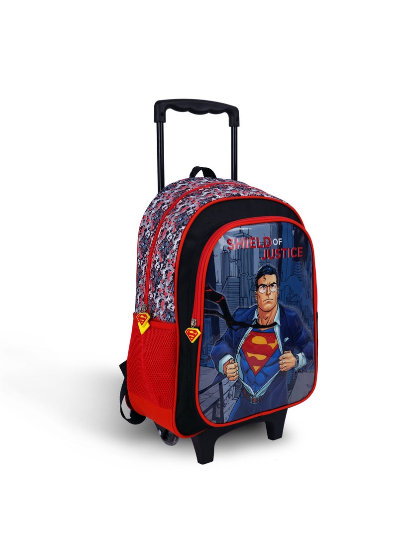 ترو كير مجموعة حقيبة مدرسية سوبرمان درع العدالة  في  من وارنر براذرز  بوصة - Image 2
