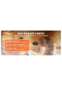 Beauty links Moroccan bath room steam generator With OUTOMATIC DRAINAGE SYSTEM FOR home, salons, massage centers and clubs6KW  - Image 4