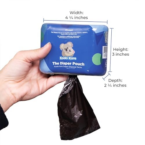 Koala Kare The Diaper Pouch™ - Diaper Disposal Sacks for Koala Baby Changing Stations, 175 Sacks per Cartridge, Model KB160-X6 (6 Pack of Cartridges) - Image 5