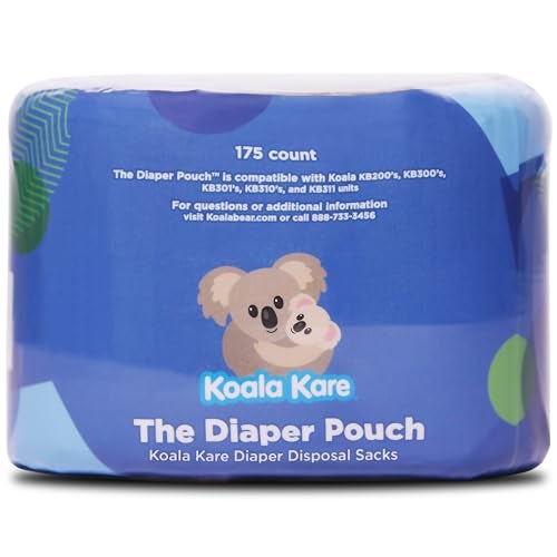 Koala Kare The Diaper Pouch™ - Diaper Disposal Sacks for Koala Baby Changing Stations, 175 Sacks per Cartridge, Model KB160-X6 (6 Pack of Cartridges) - Image 1