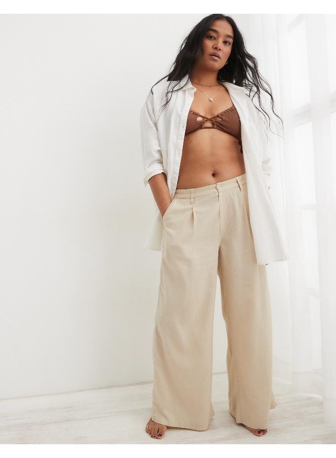 آري من امريكان ايجل بنطلون عالي الخصر واسع الساق - Image 1