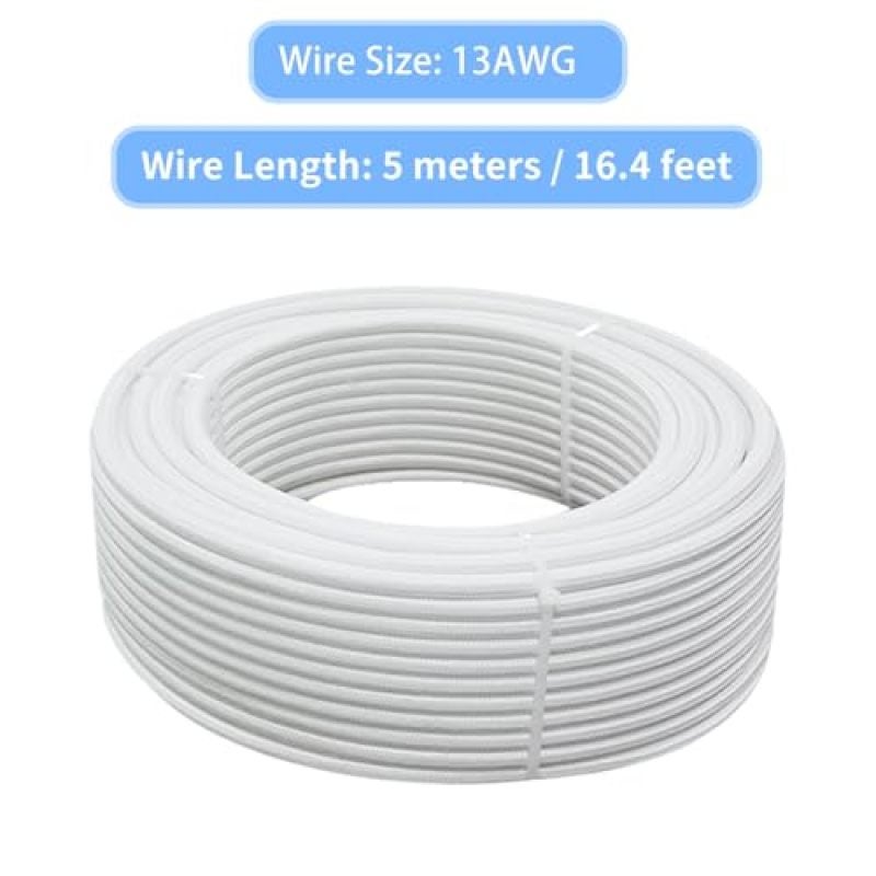 High Temperature Wire 2.5mm² 5m Mica Glass Fiber Cable - Heat Resistant Electrical Cable For Kiln and Oven Wiring - Image 5