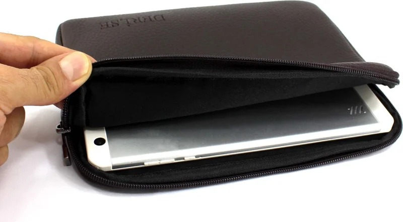 Derise Club Unisex Brown Faux Leather Small Size 7, 8 Inch Tablet Case