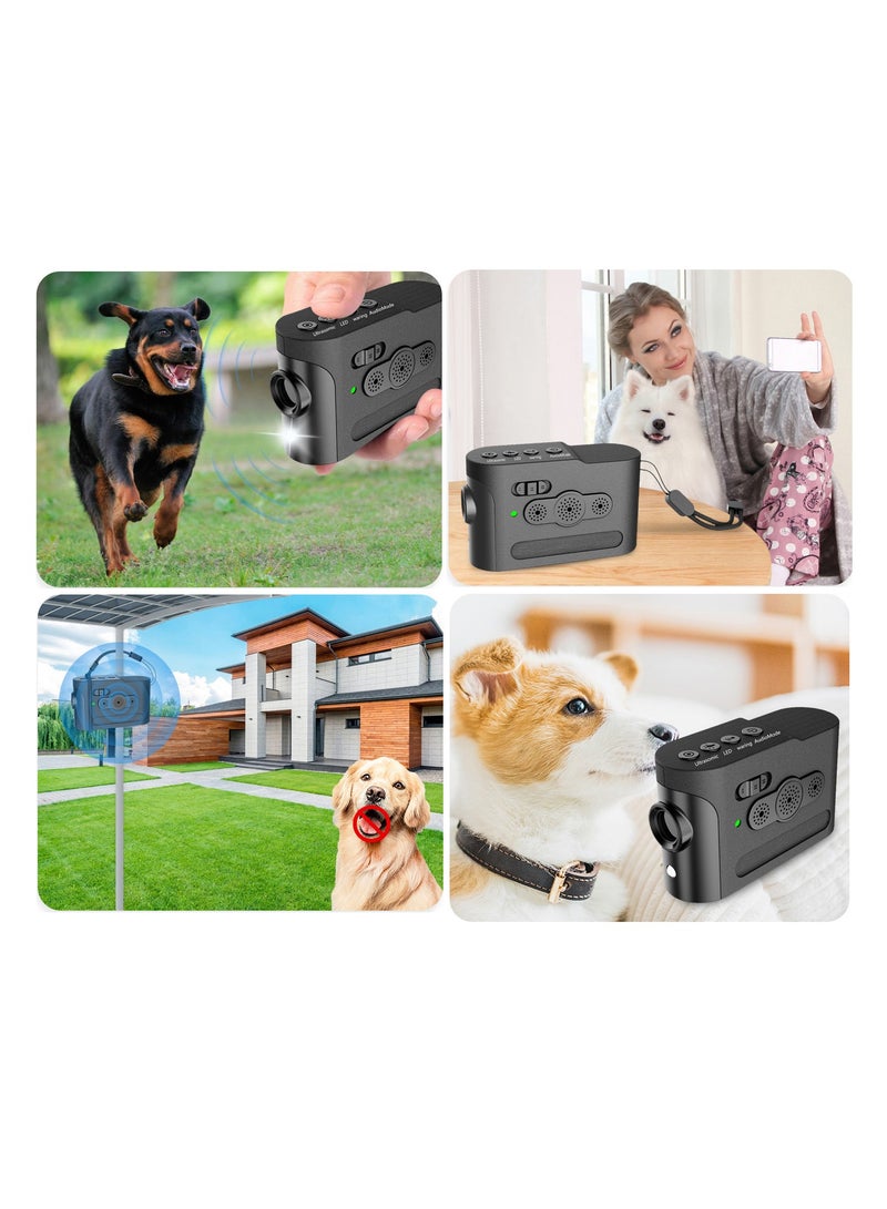 Rechargeable Ultrasonic Bark Control Device for Dogs Automatic and Manual Modes Ideal for Indoor and Outdoor Use - Image 2