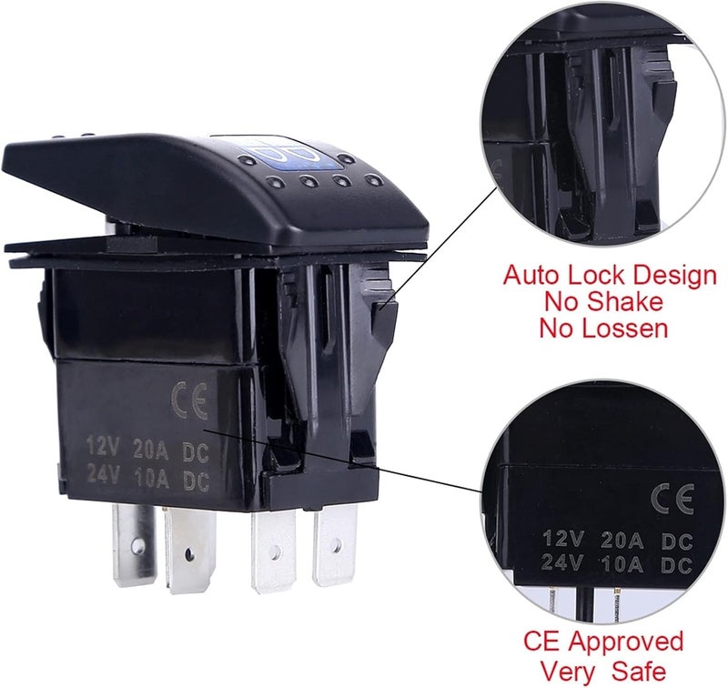 Wivplex Waterproof Car Light Toggle Switch - Image 3