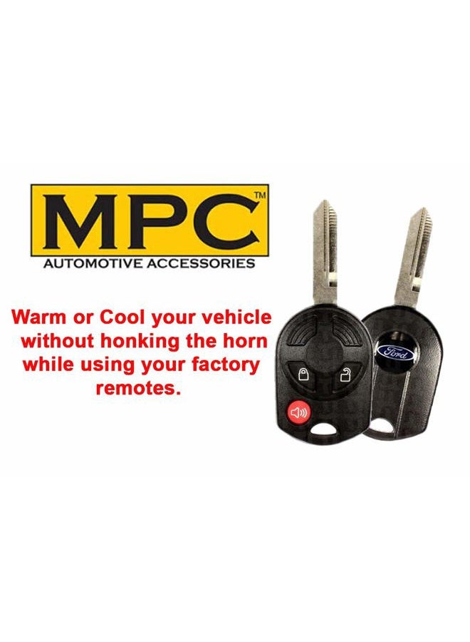 MPC OEM Remote Activated Remote Start Compatible with 2011-2015 Ford Explorer Key-to-Start Use Your Factory Remotes to Start - Plug & Play - Firmware Preloaded - Image 3