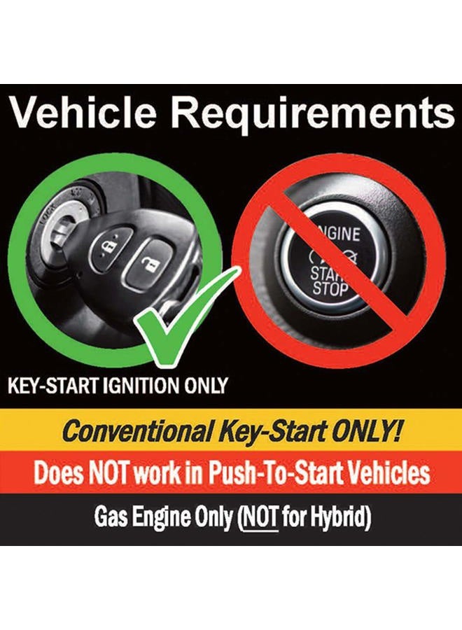 MPC OEM Remote Activated Remote Start Compatible with 2011-2015 Ford Explorer Key-to-Start Use Your Factory Remotes to Start - Plug & Play - Firmware Preloaded - Image 2