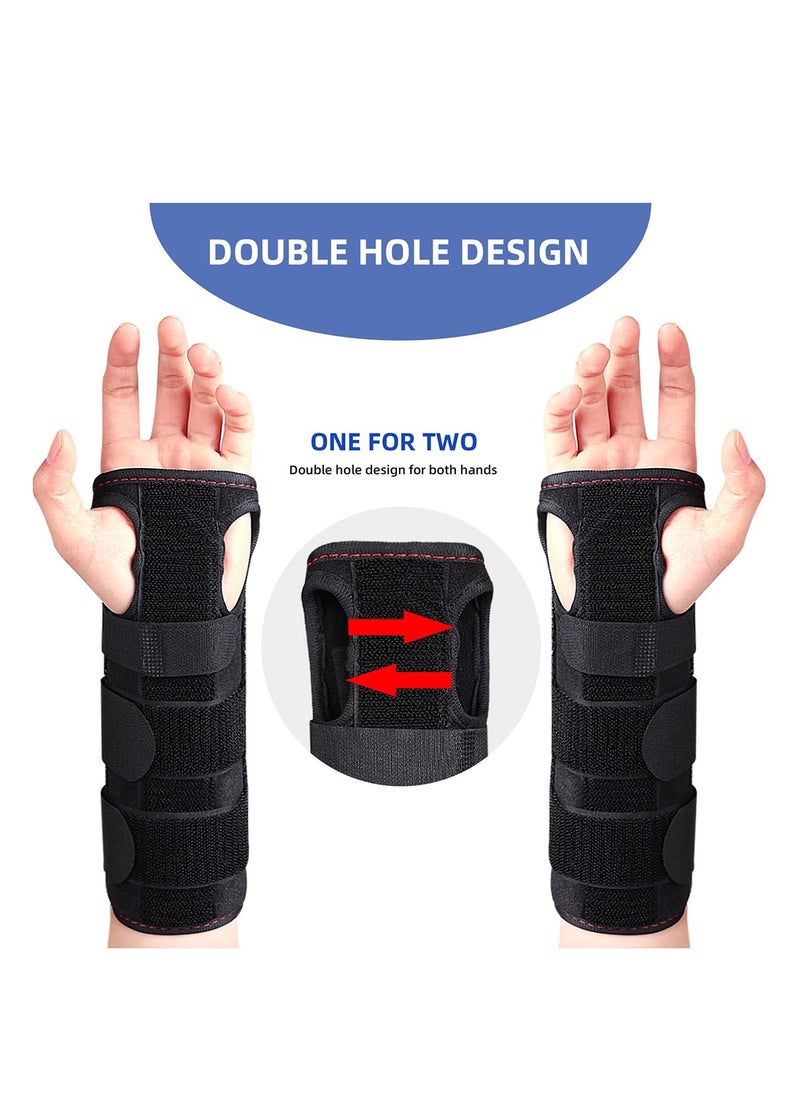 ToolHouse - Carpal Tunnel Splint Brace Adjustable Wrist Support Brace Breathable Hand Support Splint for Wrist Pain Relief Arthritis Sprains Fits Both Hands - Image 1