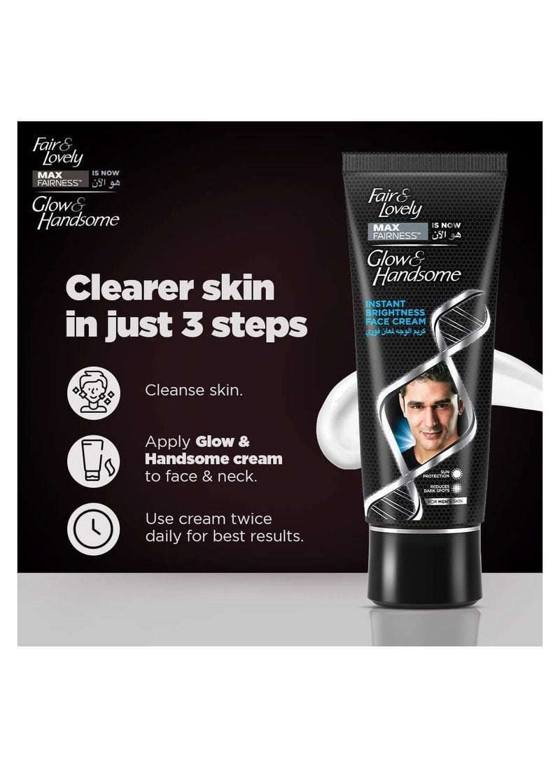 FAIR AND LOVELY - Fair & Lovely Glow and Handsome Instant Fairness Cream 50 ml - Image 1