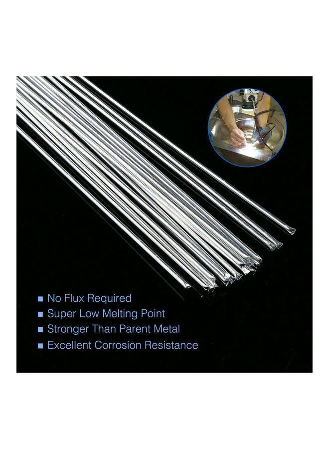 NIBEMINENT 20-Piece Welding Aluminium Rod Silver - Image 4