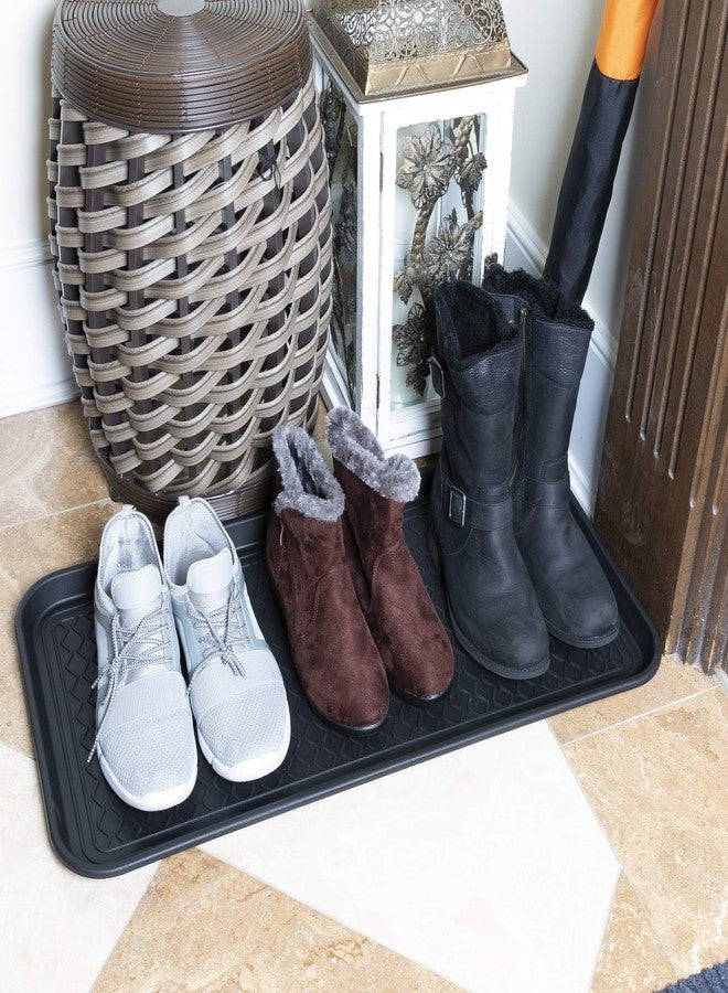 Ottomanson Multipurpose All Season Boot Tray Mat, Reusable Pee Pad For Dogs, 15" x 30" - Image 1