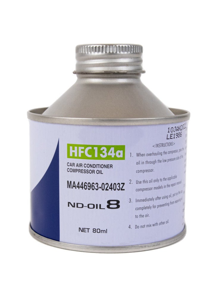 Denso Cool Gear 446963-0240 ND-OIL 8 R134a Car Air Conditioner Compressor Oil (80ml) - Image 3
