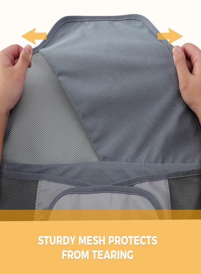 Ponhog Garment Folder - Original Garment Packing Folder Premium Travel Garment Bag Foldable Clothes Shirt Bags Luggage Accessory with Wrinkle-Free Folding Board and Compression Wings Grey - Image 4
