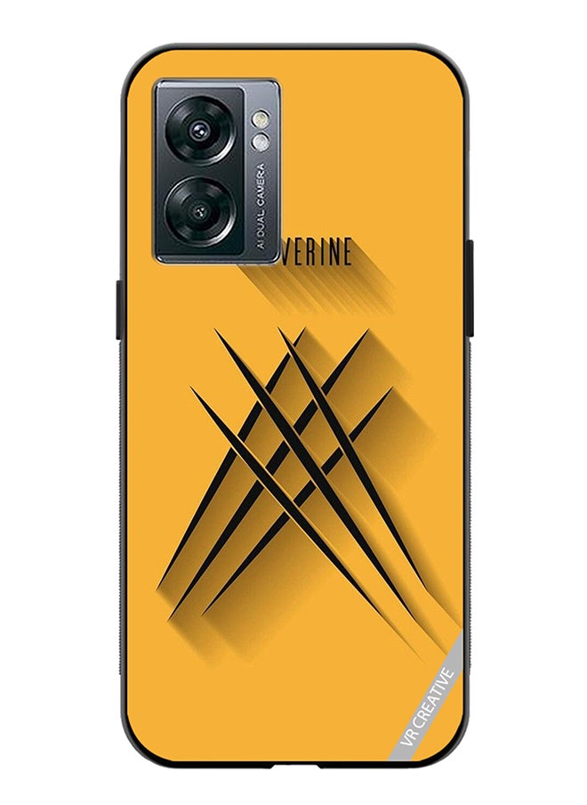 VR CREATIVE Protective Case Cover For Oppo A57 5G Wolverine Design Multicolour  - Image 1
