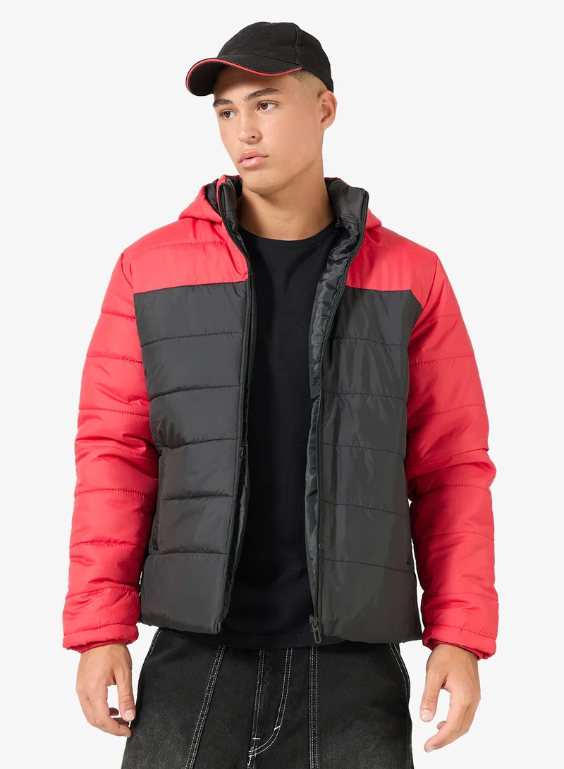 Puffer Jacket w Hood