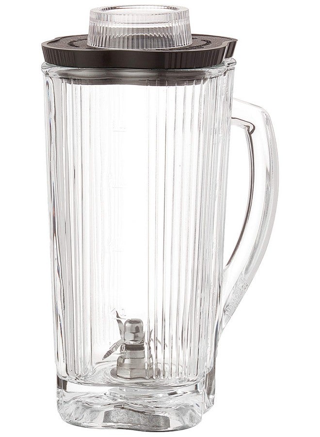 Waring Commercial CAC34 Complete Glass Container with Blade and Lid, 40-Ounce - Image 1
