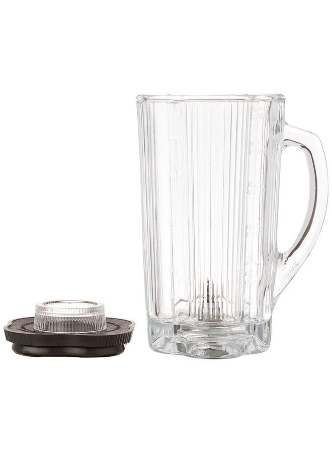 Waring Commercial CAC34 Complete Glass Container with Blade and Lid, 40-Ounce - Image 2