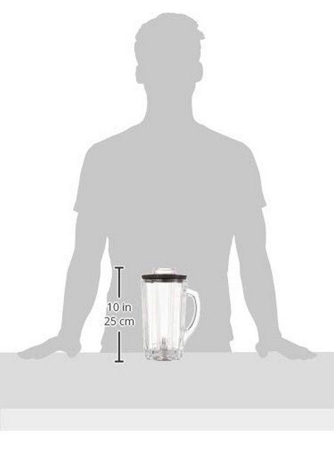 Waring Commercial CAC34 Complete Glass Container with Blade and Lid, 40-Ounce - Image 3