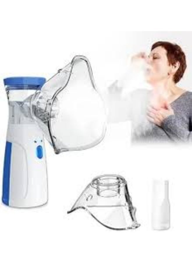Smart handheld steam inhaler: Breathe deeply and calmly with portable micro-mist technology- It works with batteries or cable. - Image 4