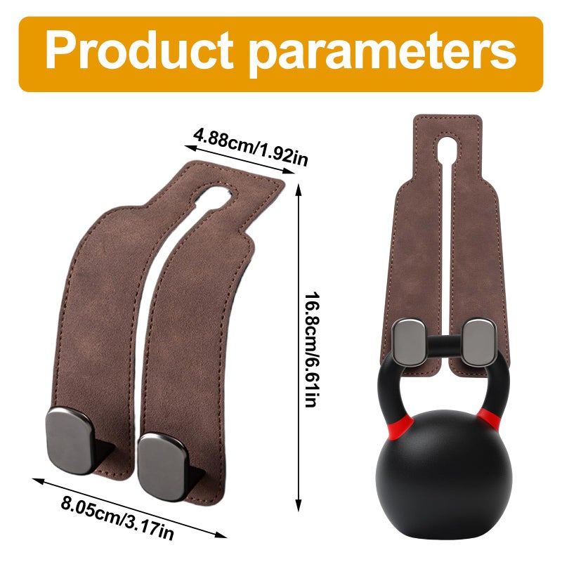 JinnEterri Car Purse Hook Purse Hook for Car Seats Headrest Car Seat Hooks,Heavy Duty Vehicle Organizer for Handbags, Groceries, Purses, Keep Car Tidy (Brown, 2 Pack) - Image 2