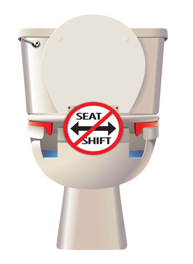 COMPAC HOME Safe -T- Bumpers - Toilet Seat Stabilizers, Keeps Children, Elderly, Disabled Safe from Slipping Off Shaking, Moving or Wobbly Toilet Seat, White, 2 Count - Image 4