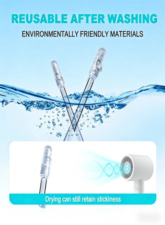 Ear Wax Stick 24 Pcs 2025 New Reusable Sticky Soft Head Ear Swabs, Adhesive Ear Wax Removal Tools, Ear Cleaning Tools Ear Curette for Kids & Adults (Large) - Image 4