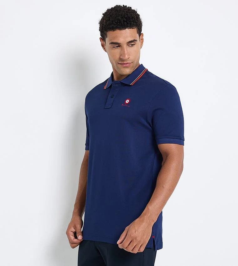بين شيرمان Ben Sherman Men's Short Sleeve Solid Polo Tees