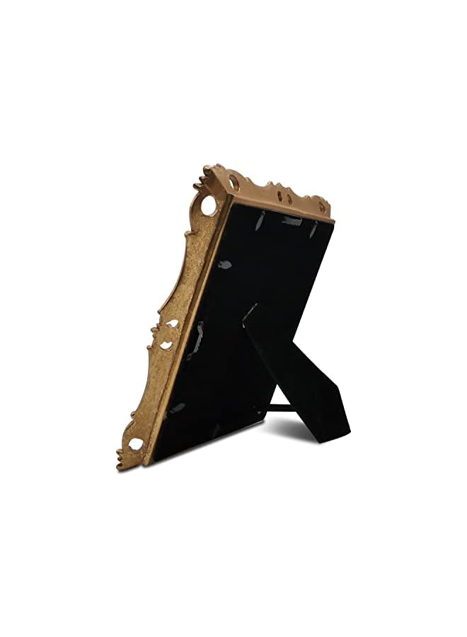 The Bros 8x10 Picture Frame Antique Frame 8x10 Vintage Photo Frames 10 x 8 in Gold, Wall and Tabletop Picture Frames - Image 3